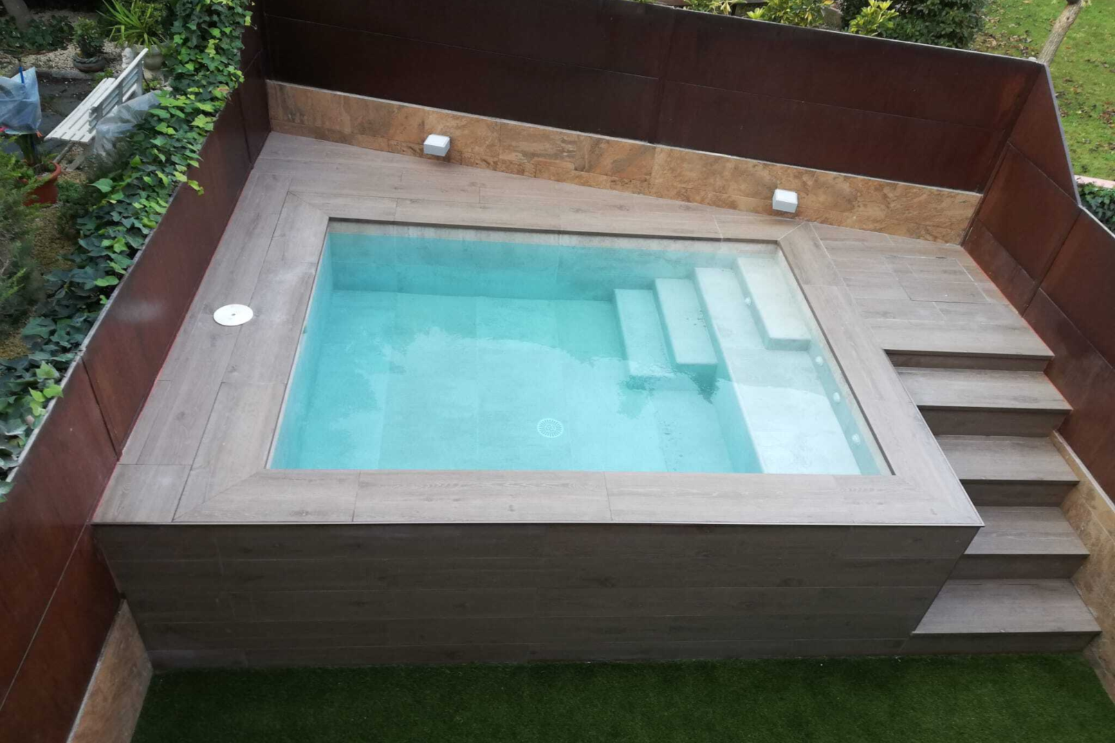 Permanent Above Ground Swimming Pools Design Construction And