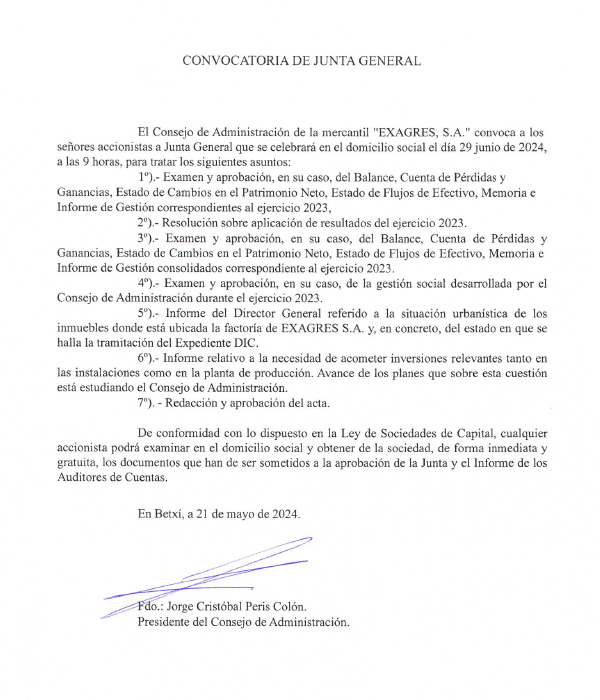 CONVOCATORIA JUNTA GENERAL 24 IMAGEN DESTACADA